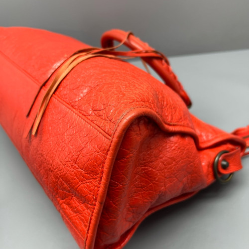Balenciaga Medium City Arena Lambskin Red Balenciaga Medium City Arena Lambskin Red