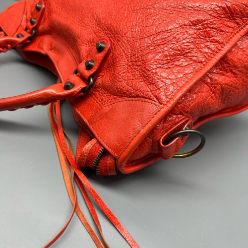 Balenciaga Medium City Arena Lambskin Red Balenciaga Medium City Arena Lambskin Red