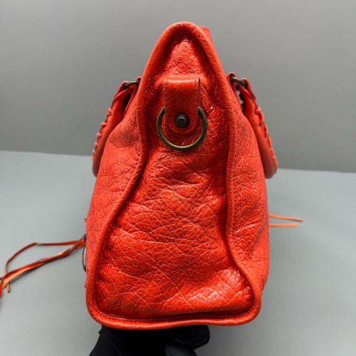 Balenciaga Medium City Arena Lambskin Red Balenciaga Medium City Arena Lambskin Red