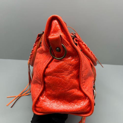 Balenciaga Medium City Arena Lambskin Red Balenciaga Medium City Arena Lambskin Red