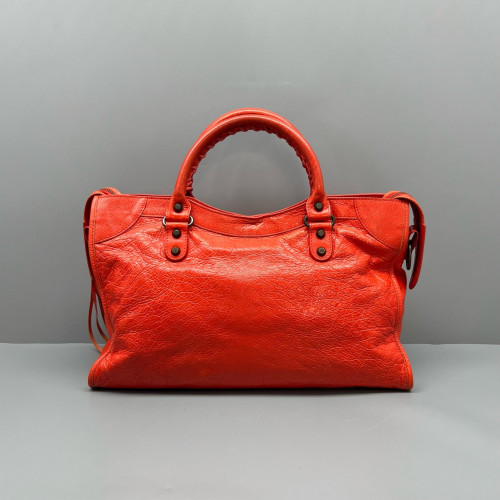 Balenciaga Medium City Arena Lambskin Red Balenciaga Medium City Arena Lambskin Red