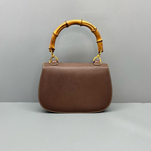 Gucci Bamboo Bamboo 1947 Medium Grained Calfskin Tan Gucci Bamboo Bamboo 1947 Medium Grained Calfskin Tan