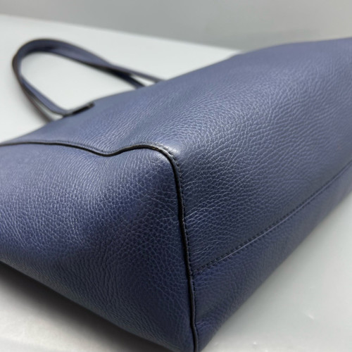 Gucci Small Swing Tote Grained Calfskin Blue Gucci Small Swing Tote Grained Calfskin Blue