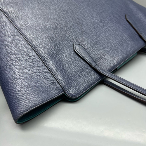 Gucci Small Swing Tote Grained Calfskin Blue Gucci Small Swing Tote Grained Calfskin Blue