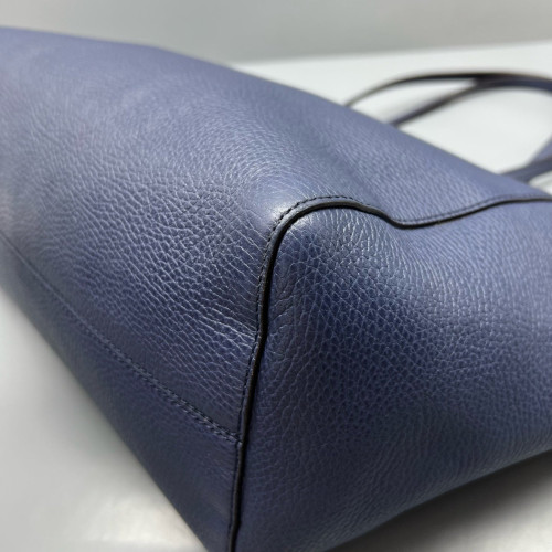 Gucci Small Swing Tote Grained Calfskin Blue Gucci Small Swing Tote Grained Calfskin Blue