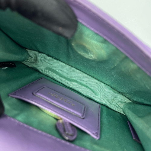 Bvlgari Small Serpenti Forever Shoulder Bag Smooth Calfskin Purple