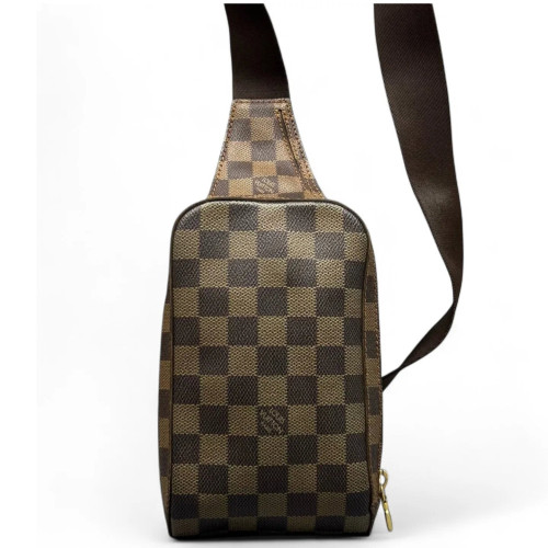 Louis Vuitton Geronimos Belt Bag Damier Ebene Brown Louis Vuitton Geronimos Belt Bag Damier Ebene Brown