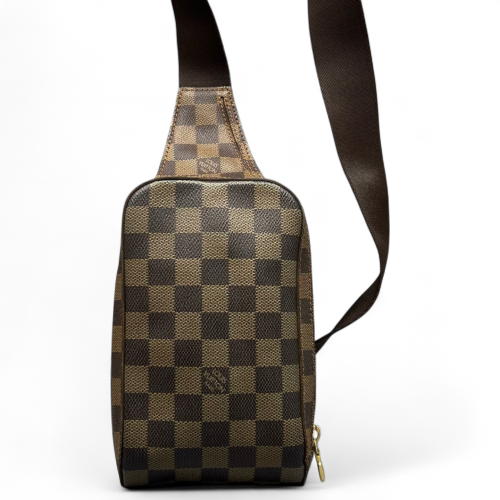 Louis Vuitton Geronimos Belt Bag Damier Ebene Brown Louis Vuitton Geronimos Belt Bag Damier Ebene Brown