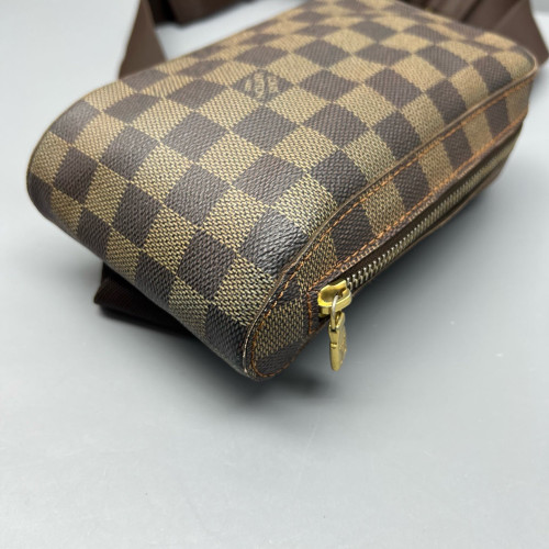 Louis Vuitton Geronimos Belt Bag Damier Ebene Brown Louis Vuitton Geronimos Belt Bag Damier Ebene Brown