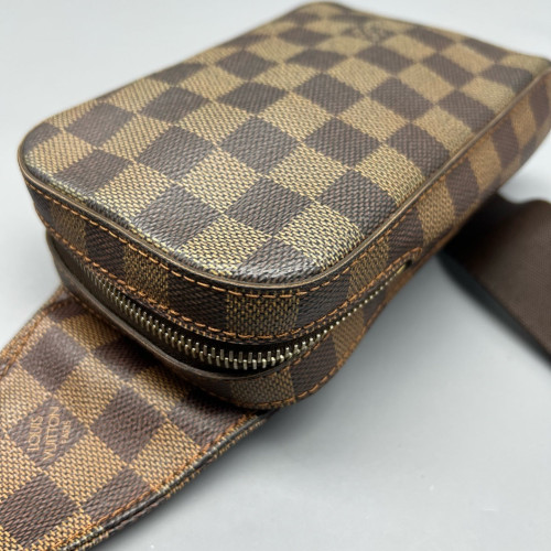 Louis Vuitton Geronimos Belt Bag Damier Ebene Brown Louis Vuitton Geronimos Belt Bag Damier Ebene Brown