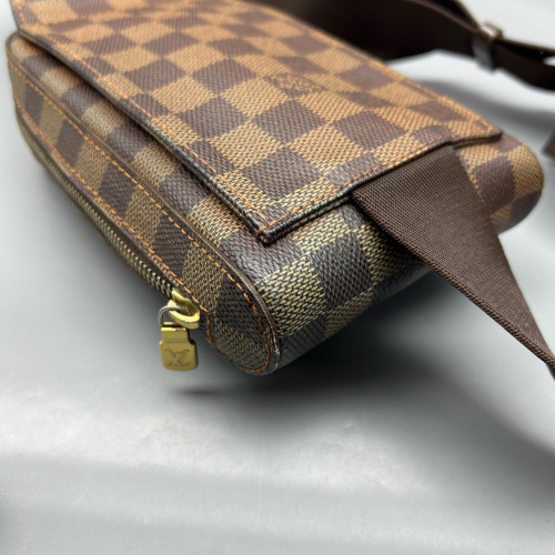 Louis Vuitton Geronimos Belt Bag Damier Ebene Brown Louis Vuitton Geronimos Belt Bag Damier Ebene Brown