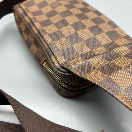 Louis Vuitton Geronimos Belt Bag Damier Ebene Brown Louis Vuitton Geronimos Belt Bag Damier Ebene Brown