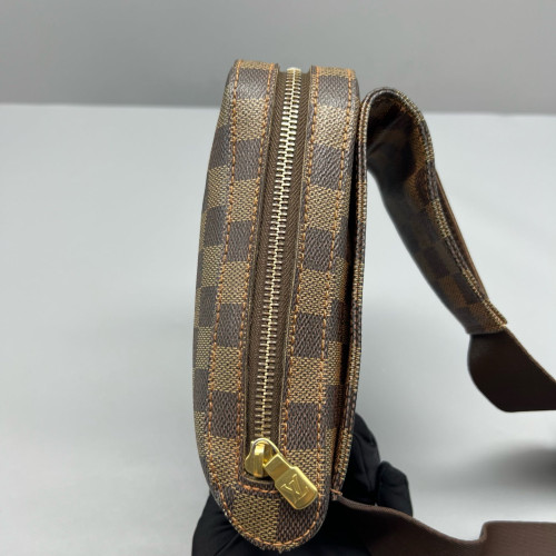 Louis Vuitton Geronimos Belt Bag Damier Ebene Brown Louis Vuitton Geronimos Belt Bag Damier Ebene Brown