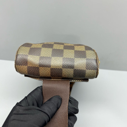 Louis Vuitton Geronimos Belt Bag Damier Ebene Brown Louis Vuitton Geronimos Belt Bag Damier Ebene Brown