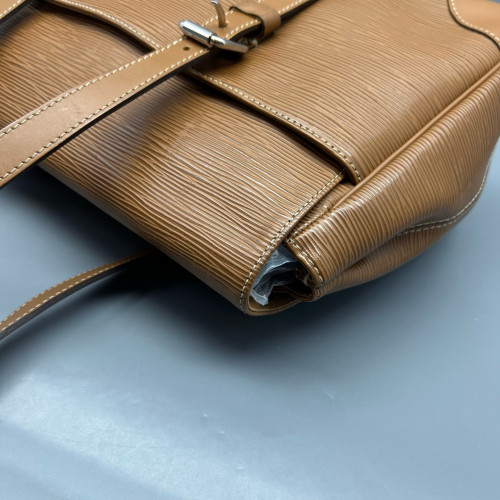 Louis Vuitton Shoulder Bag Epi Tan