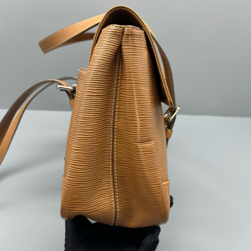 Louis Vuitton Shoulder Bag Epi Tan
