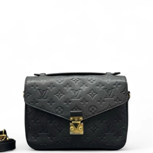 Louis Vuitton Pochette Metis Monogram Empreinte Black
