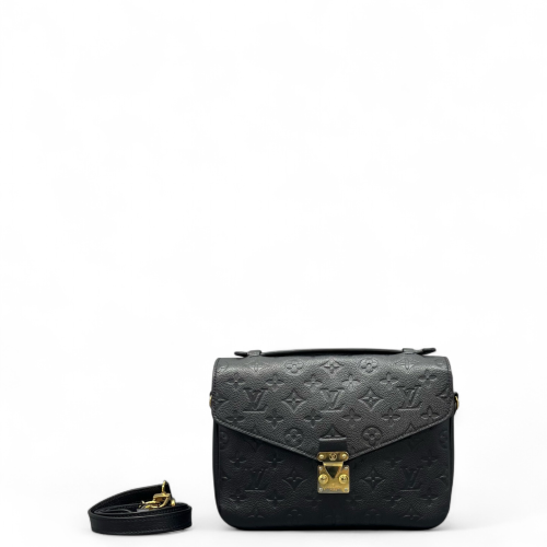Louis Vuitton Pochette Metis Monogram Empreinte Black