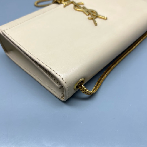 Yves Saint Laurent Medium Kate Corssbody Bag Smooth Calfskin Natural Tan