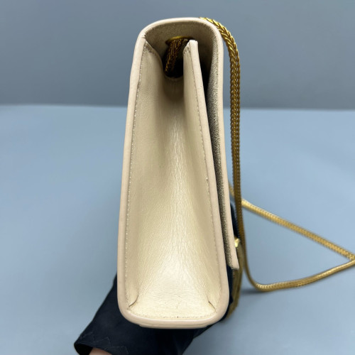 Yves Saint Laurent Medium Kate Corssbody Bag Smooth Calfskin Natural Tan