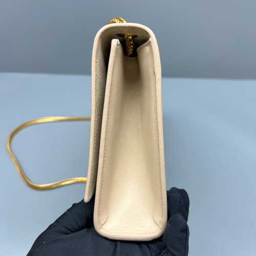 Yves Saint Laurent Medium Kate Corssbody Bag Smooth Calfskin Natural Tan