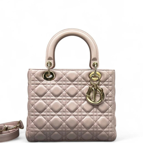 Dior Medium Lady Dior Calfskin Light Pink Dior Medium Lady Dior Calfskin Light Pink