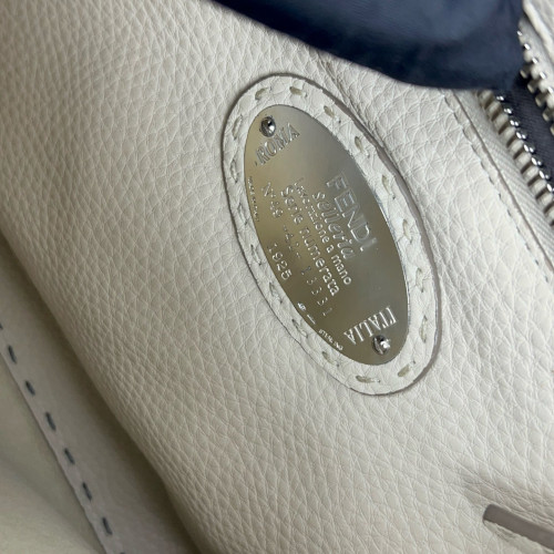 Fendi Peekaboo Iconic Medium Grained Calfskin Dark Grey Fendi Peekaboo Iconic Medium Grained Calfskin Dark Grey