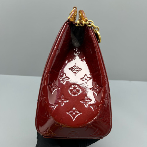 Louis Vuitton Brea MM Vernis Burgundy