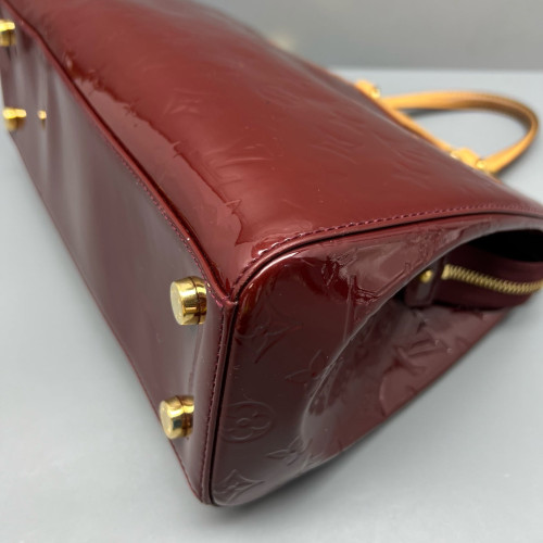 Louis Vuitton Brea MM Vernis Burgundy
