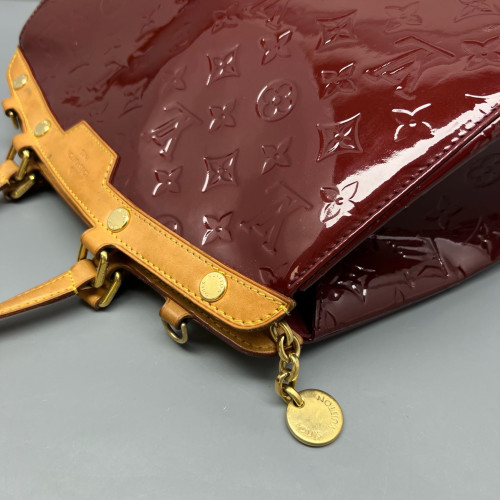 Louis Vuitton Brea MM Vernis Burgundy
