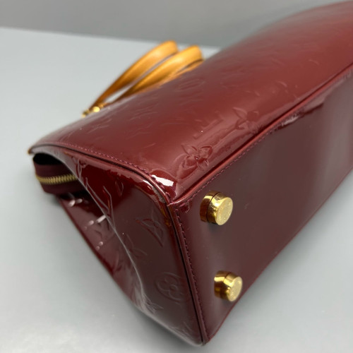Louis Vuitton Brea MM Vernis Burgundy