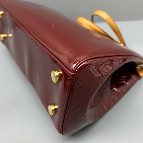 Louis Vuitton Brea MM Vernis Burgundy