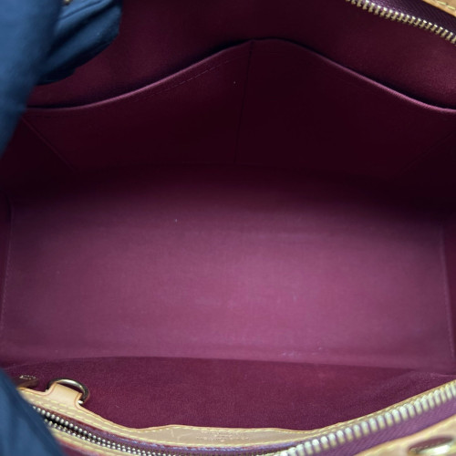 Louis Vuitton Brea MM Vernis Burgundy