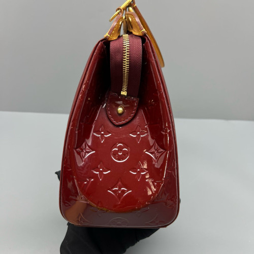 Louis Vuitton Brea MM Vernis Burgundy