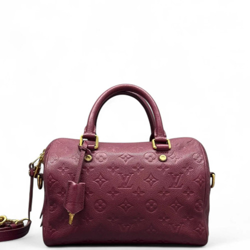 Louis Vuitton Speedy Bandouliere 25 Monogram Empreinte Azalea