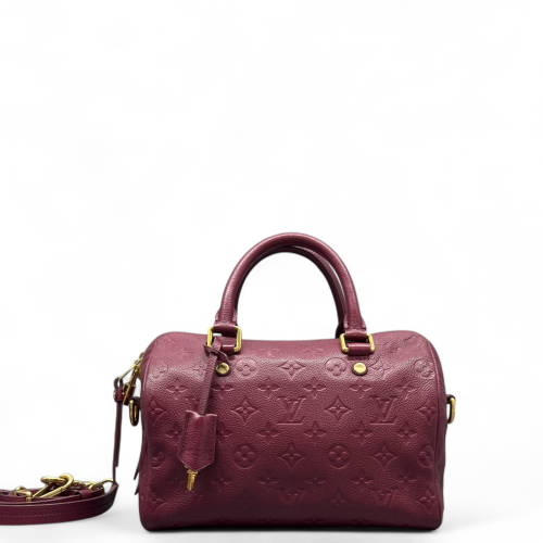 Louis Vuitton Speedy Bandouliere 25 Monogram Empreinte Azalea