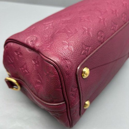 Louis Vuitton Speedy Bandouliere 25 Monogram Empreinte Azalea