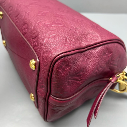 Louis Vuitton Speedy Bandouliere 25 Monogram Empreinte Azalea