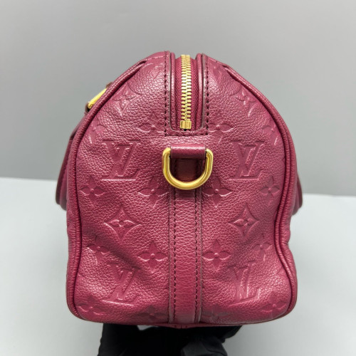 Louis Vuitton Speedy Bandouliere 25 Monogram Empreinte Azalea