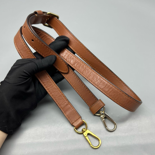 Louis Vuitton Beaumarchais Shoulder Bag Damier Ebene Brown White