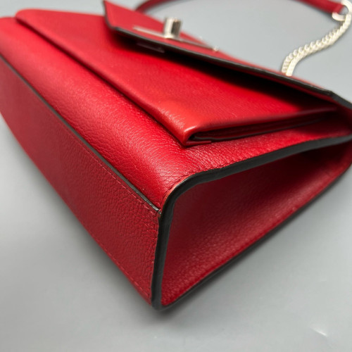 Louis Vuitton Mylockme Chain Bag BB Calfskin Red