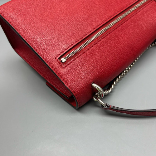 Louis Vuitton Mylockme Chain Bag BB Calfskin Red