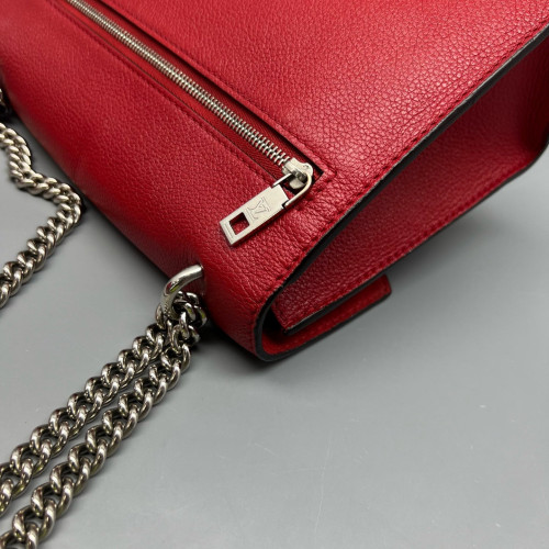 Louis Vuitton Mylockme Chain Bag BB Calfskin Red
