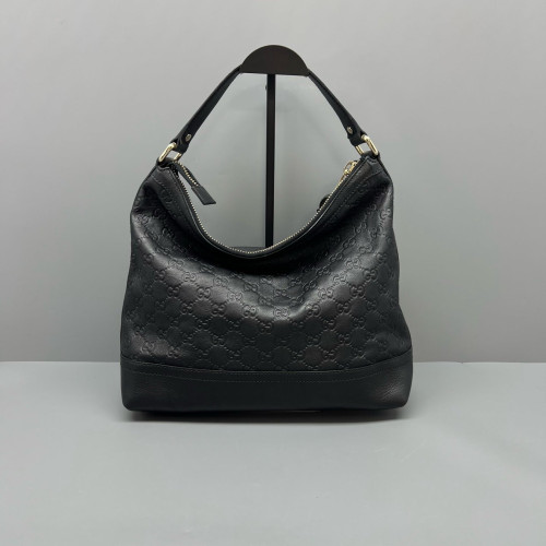 Gucci Shoulder Bag Guccissima Black Gucci Shoulder Bag Guccissima Black