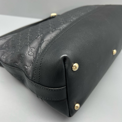 Gucci Shoulder Bag Guccissima Black Gucci Shoulder Bag Guccissima Black