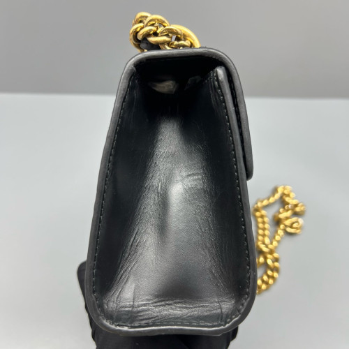 Gucci Small Padlock Shoulder Bag Calfskin Black Gucci Small Padlock Shoulder Bag Calfskin Black