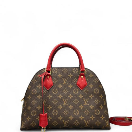 Louis Vuitton Alma BNB Monogram Brown Red