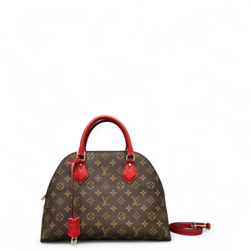 Louis Vuitton Alma BNB Monogram Brown Red