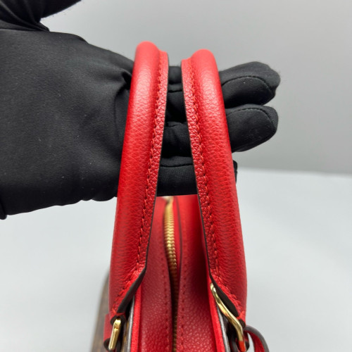 Louis Vuitton Alma BNB Monogram Brown Red