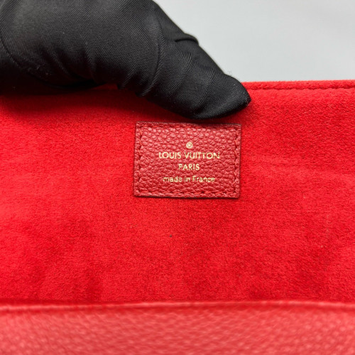 Louis Vuitton Alma BNB Monogram Brown Red